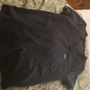 Figs Scrub Top-Dark Harbor